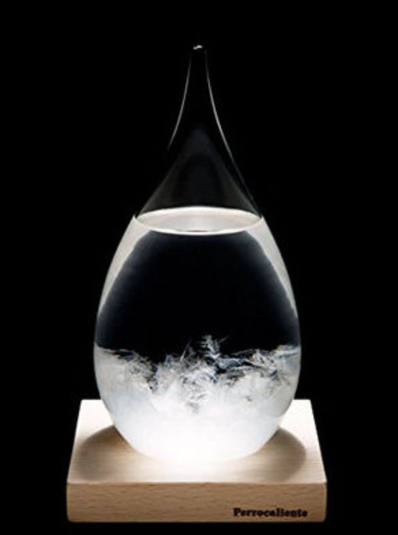 【気象管の見方】ストームグラスの結晶から視えるものとは…？